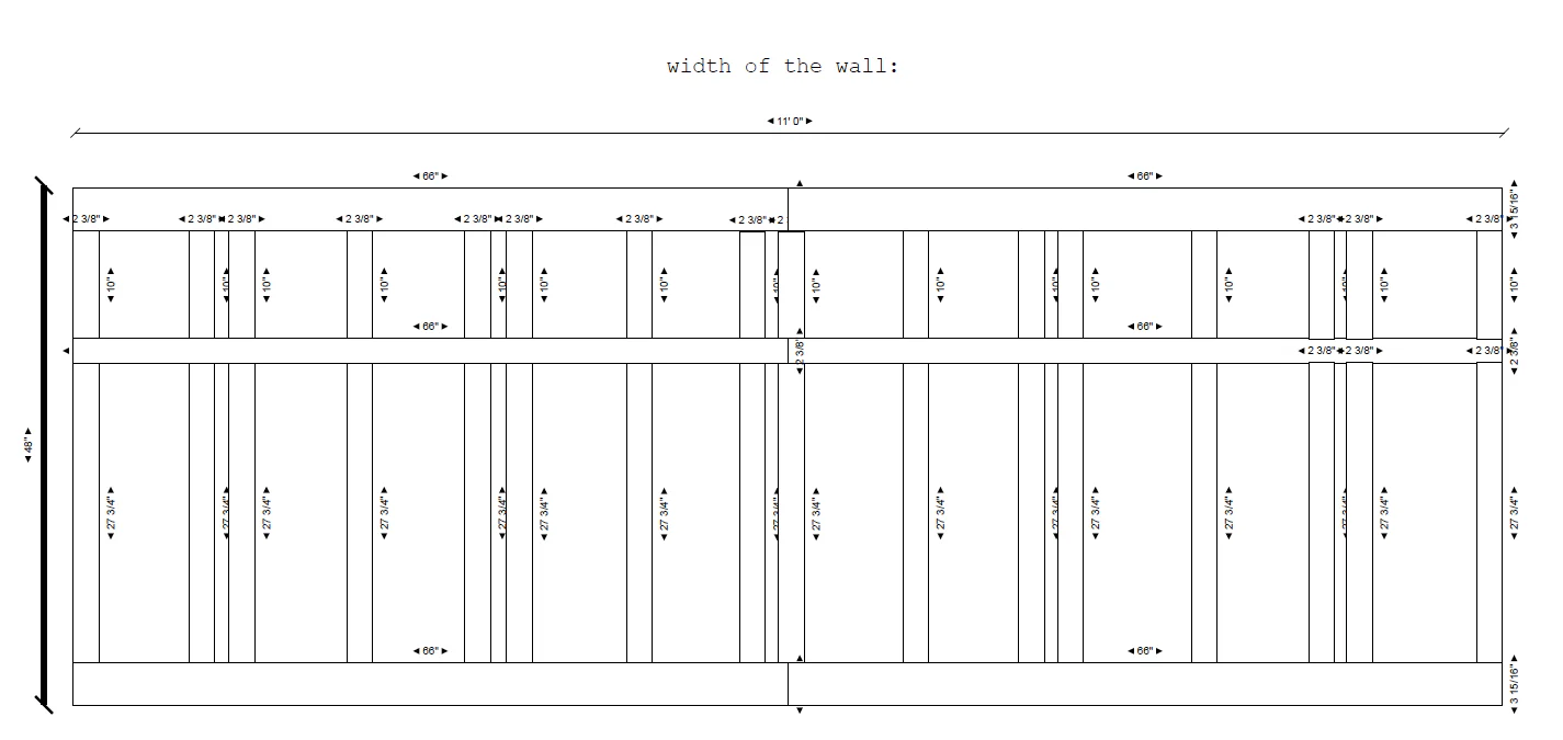 Pre-cut Wall Trim Kit- Wall Molding- Board And Batten- Half Wall Paneling- Wall Wainscoting- Flat Wall Trim- Farmhouse Decor - Image 5