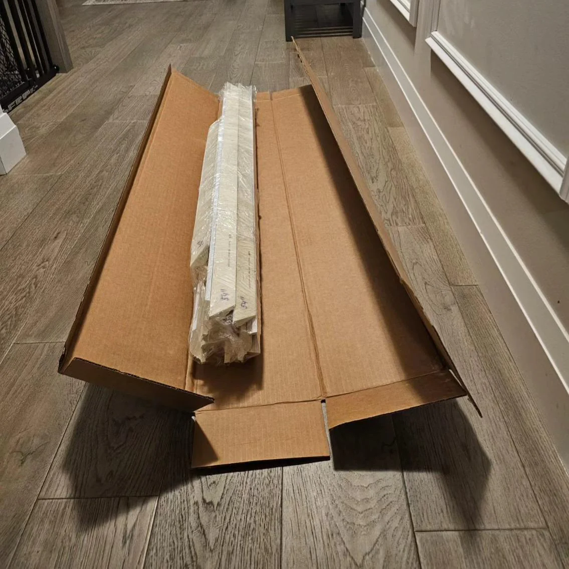 Pre-cut Wall Trim Kit- Wall Molding- Board And Batten- Half Wall Paneling- Wall Wainscoting- Shiplap Wall- Farmhouse Decor - Image 6