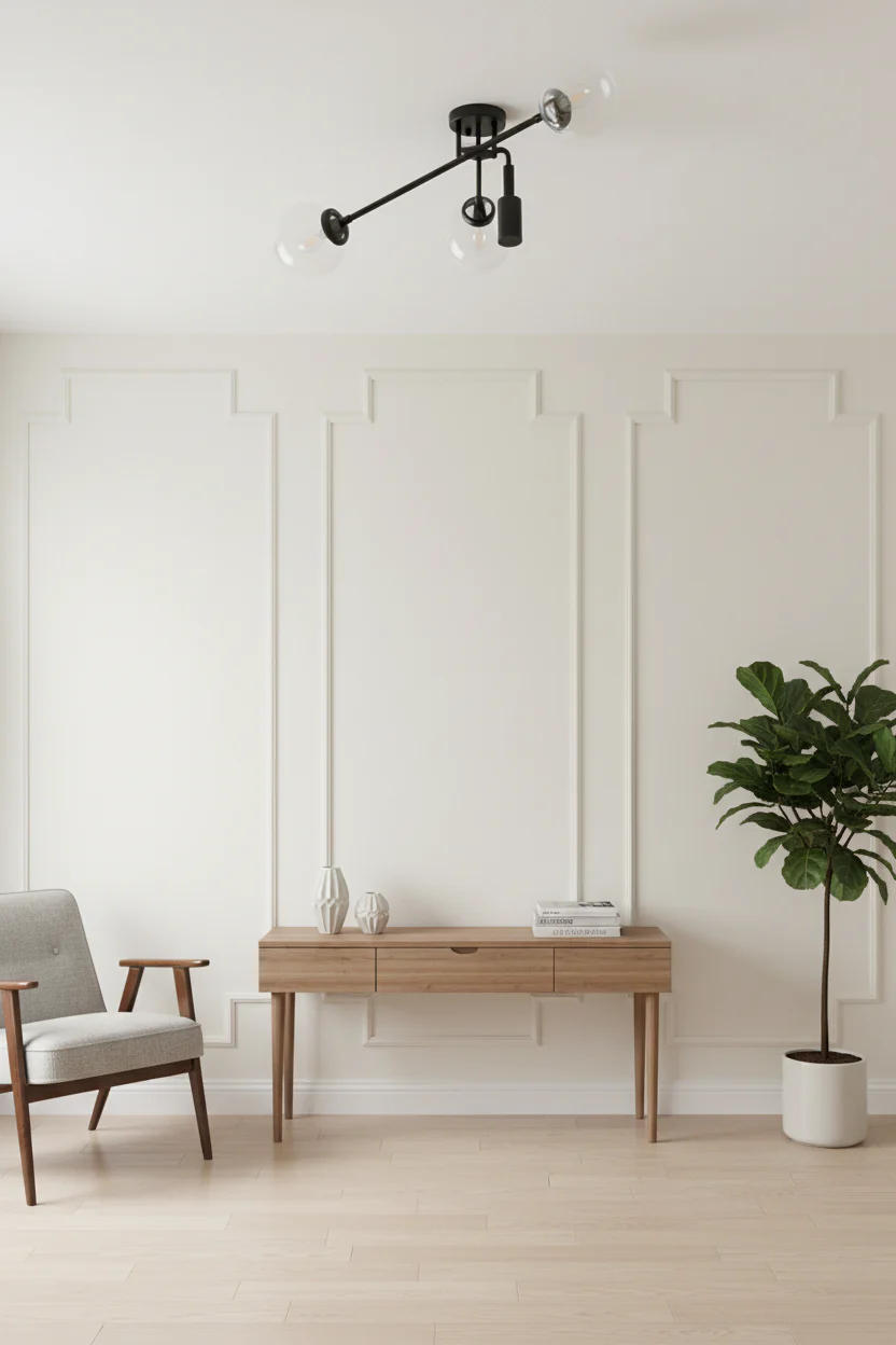 Pre-cut Wall Trim Kit- Wall Molding- Paintable Wainscoting