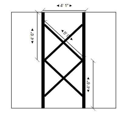 Wall Molding Kit- Paintable Wall Trim- Accent Wall- Wall Squares- Square Paneling- Box Paneling- Wall Paneling Kit- Board and Batten - Image 2