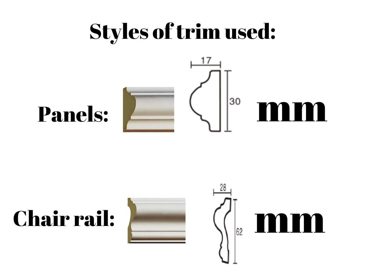 Wall Molding Kit- Wall Trim- Accent Wall Paneling- Modern Wall Wainscoting- Wall Decor- Living Room- Bedroom Wall- Tall Half Wall - Image 5