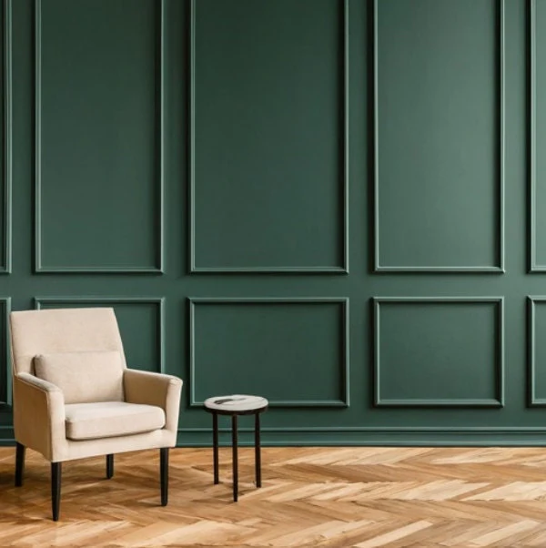 Wall Paneling Kit- Wainscoting- Pre-cut Wall Trim- Polyurethane Wall Molding- DIY Accent Wall- Dining Room Wall- Living Room Wall- 3 Panels - Image 7