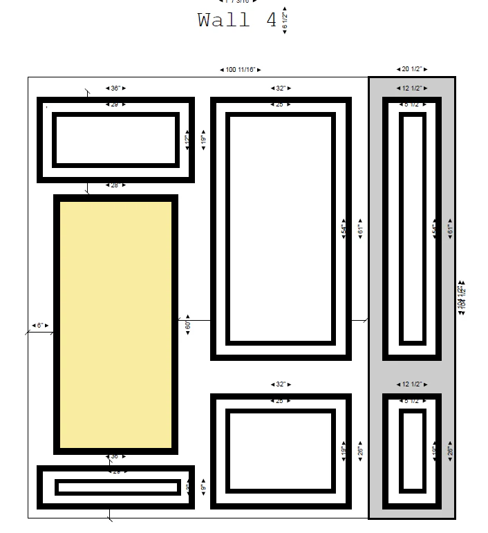 Wall Trim Kit Custom Order for Akeshia - Image 4