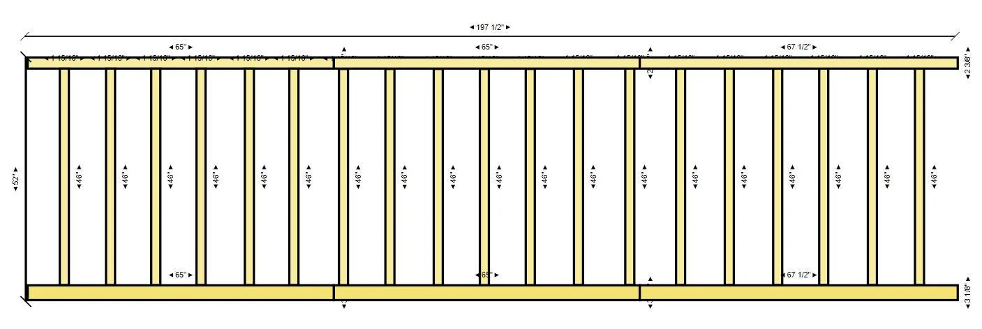 Wall Trim Kit Custom Order for Aleksandra