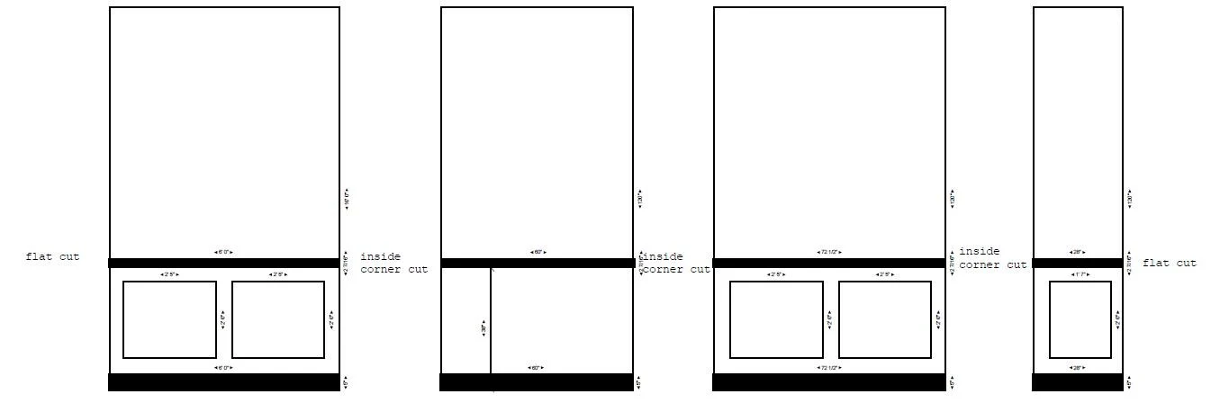 Wall Trim Kit Custom Order for Breana - Image 2