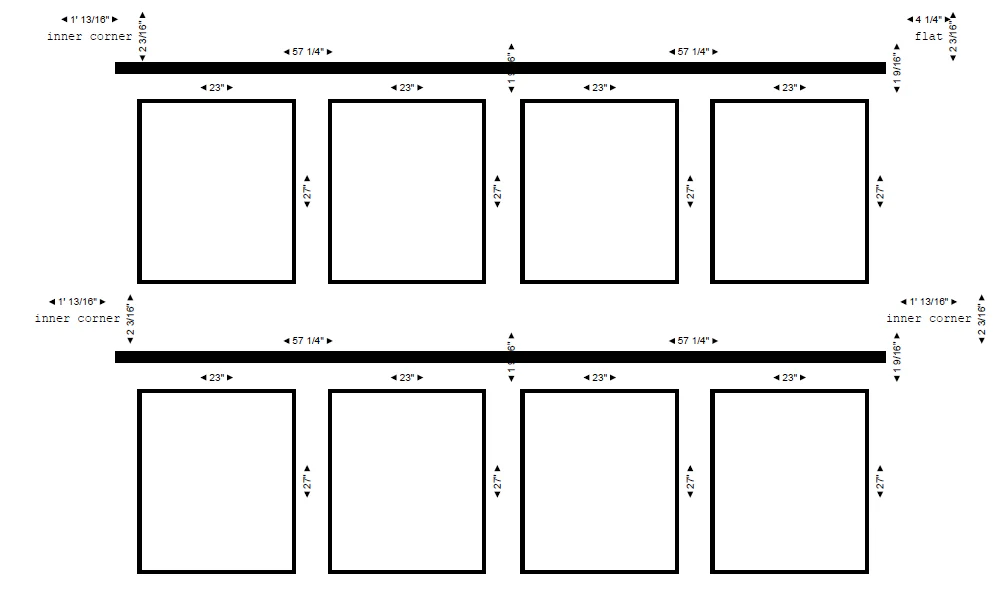 Wall Trim Kit Custom Order for Lara