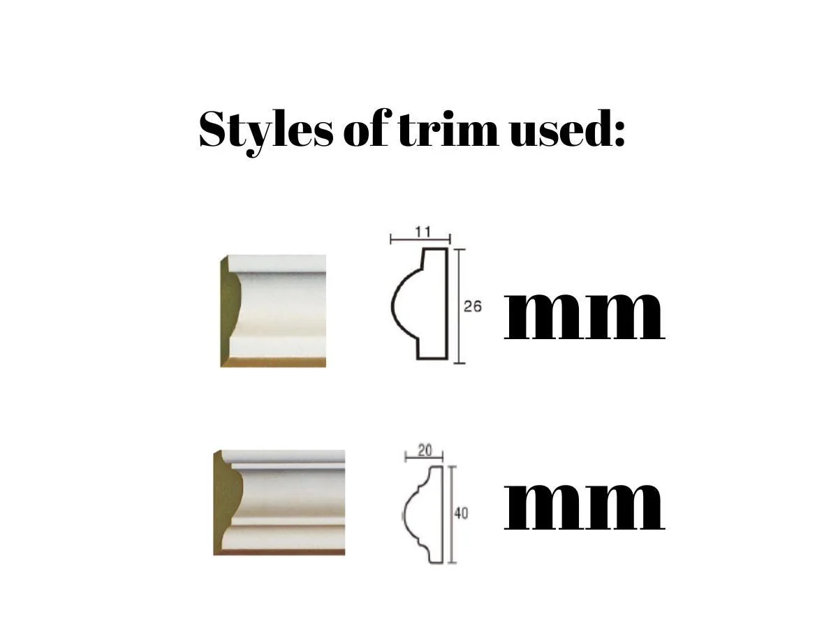 Wall Trim Kit Custom Order for malonekm2 - Image 2