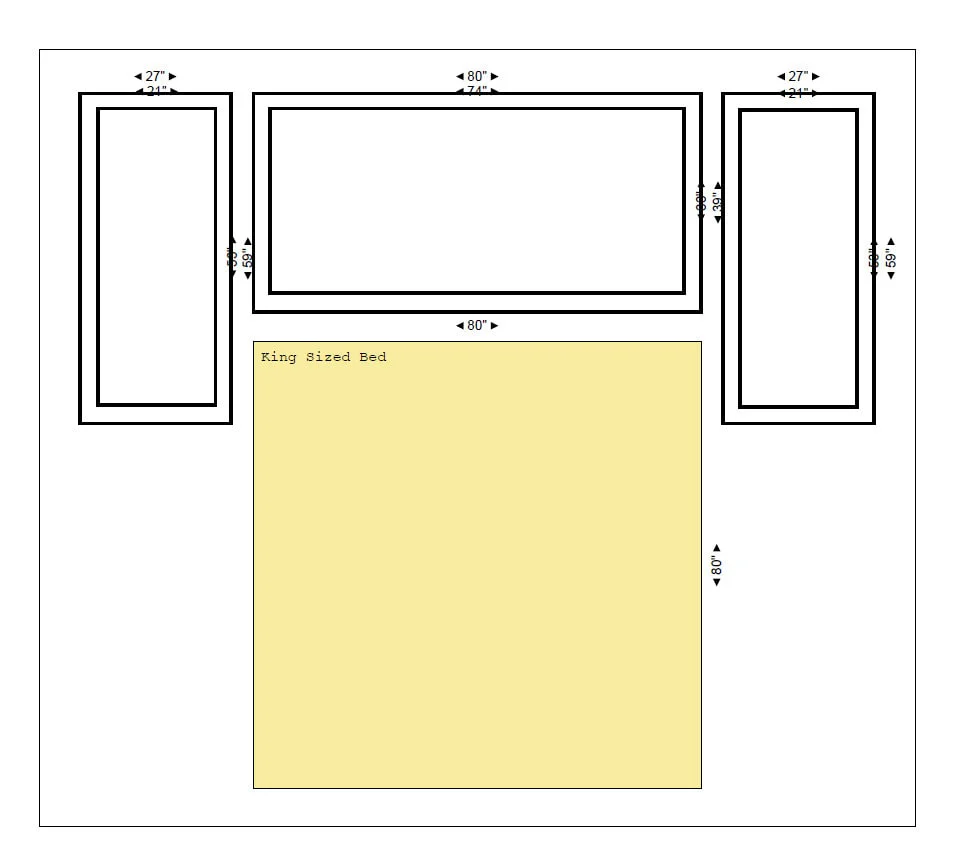Wall Trim Kit - Wall Moulding- Bedroom Accent Wall- Wainscoting- Double Frame- Wall Paneling- DIY Wall- Home Improvement - Image 7